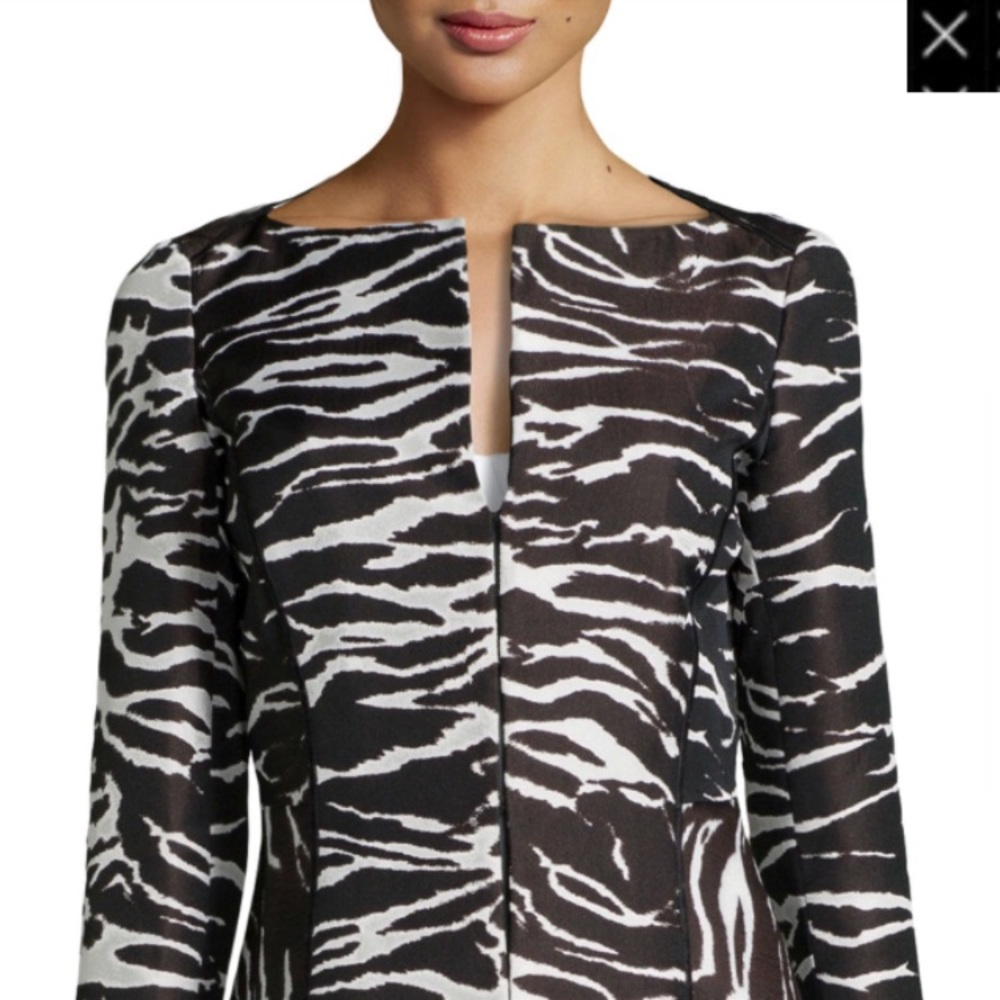 LAFAYETTE 148 ZEBRA JACKET